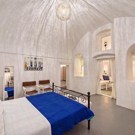 White Cave Private Villa Pyrgos Kallistis Exterior foto