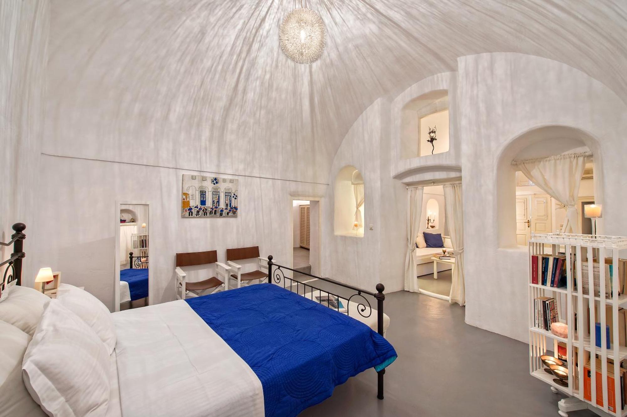 White Cave Private Villa Pyrgos Kallistis Exterior foto