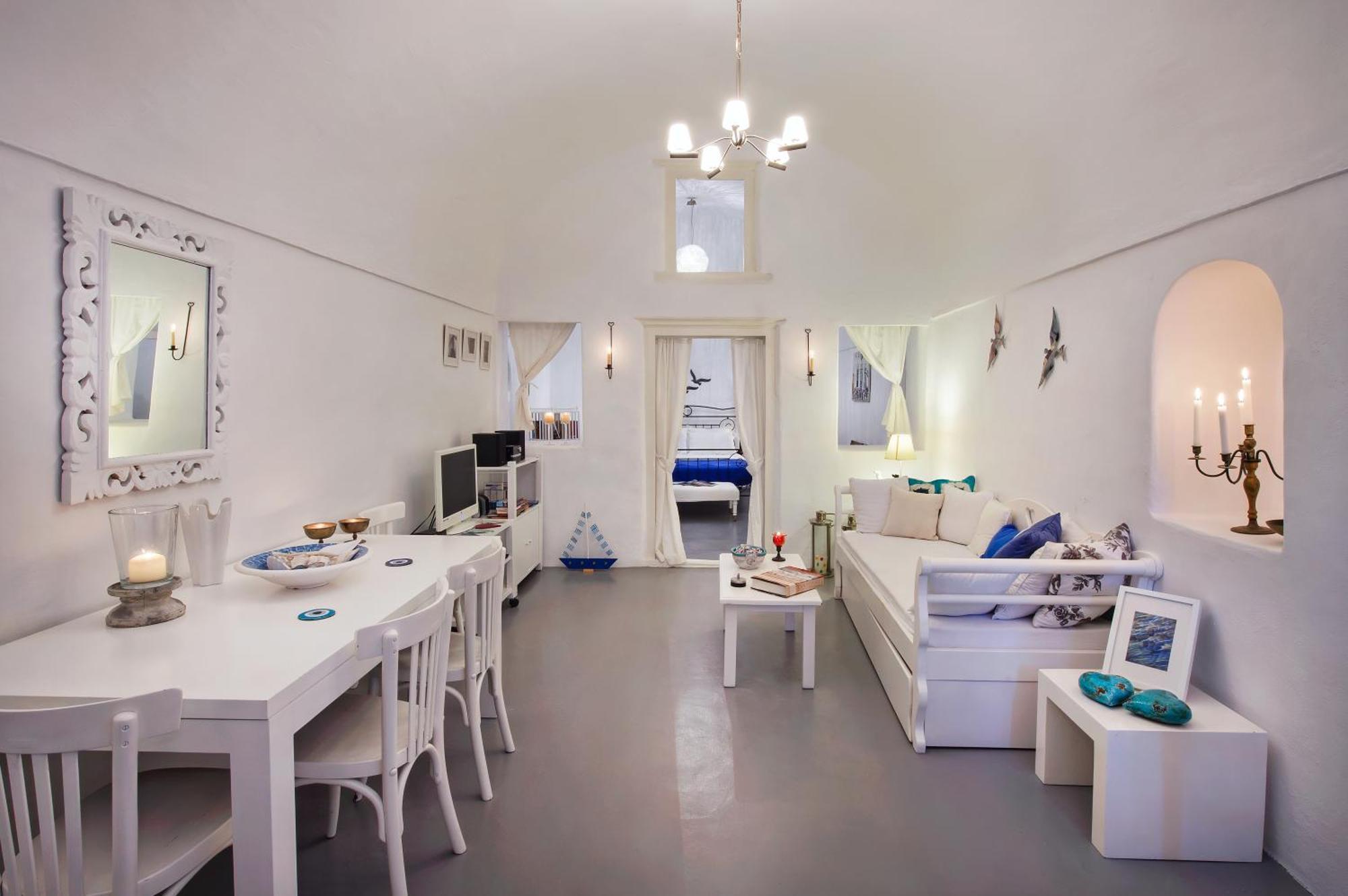 White Cave Private Villa Pyrgos Kallistis Exterior foto