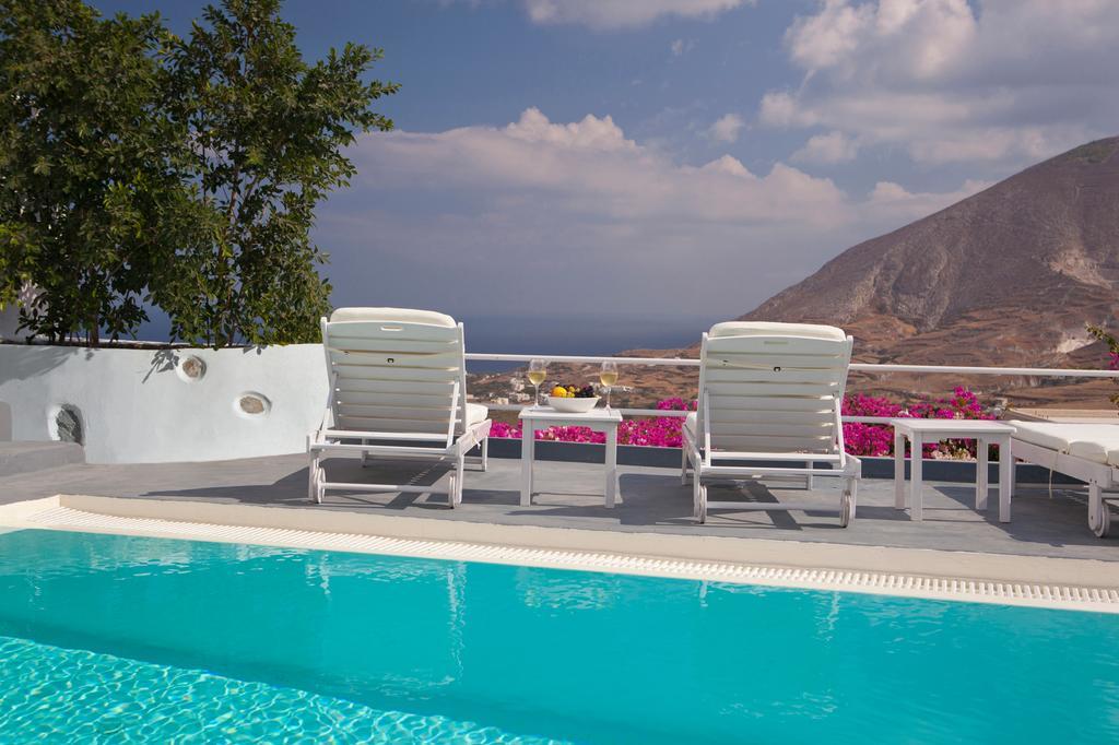 White Cave Private Villa Pyrgos Kallistis Habitación foto