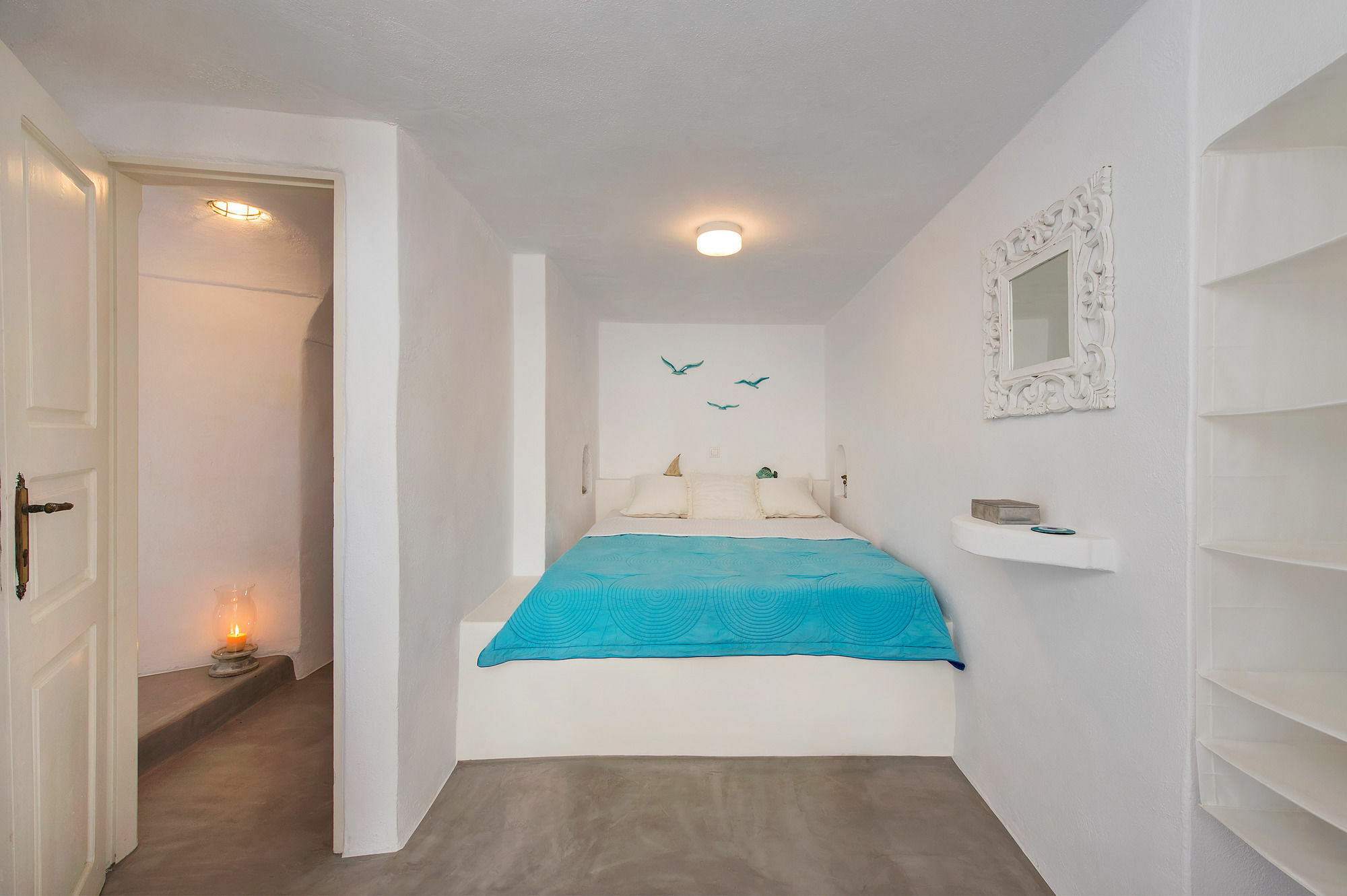 White Cave Private Villa Pyrgos Kallistis Exterior foto