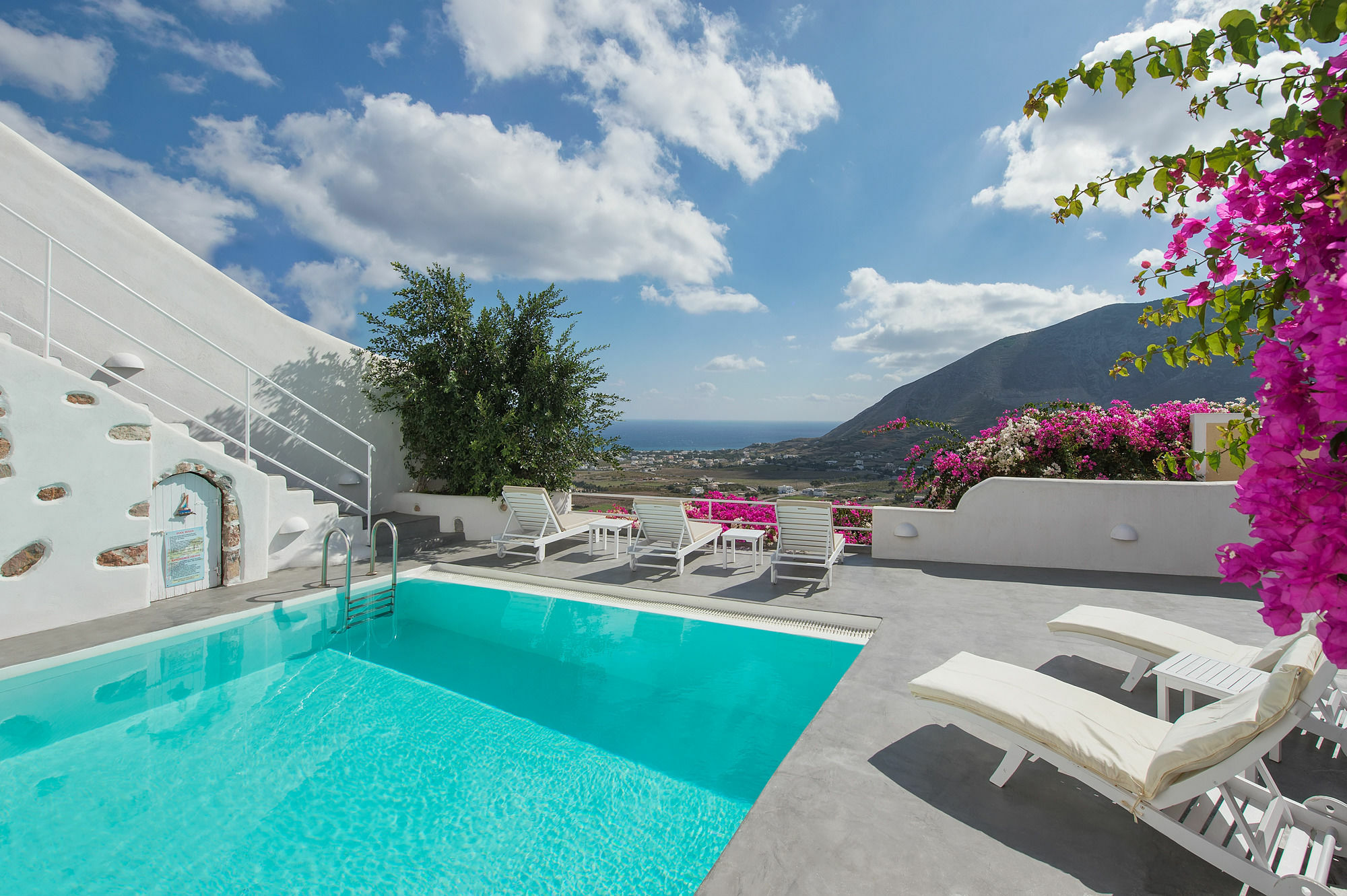 White Cave Private Villa Pyrgos Kallistis Exterior foto
