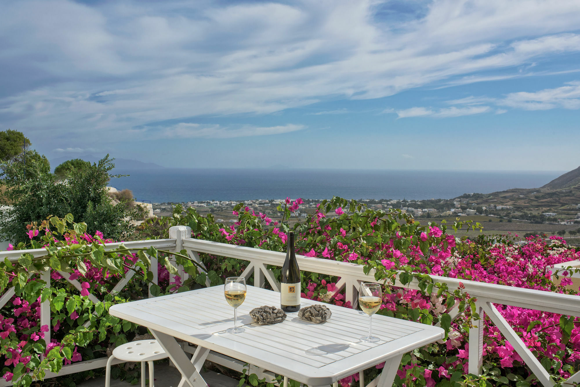 White Cave Private Villa Pyrgos Kallistis Exterior foto