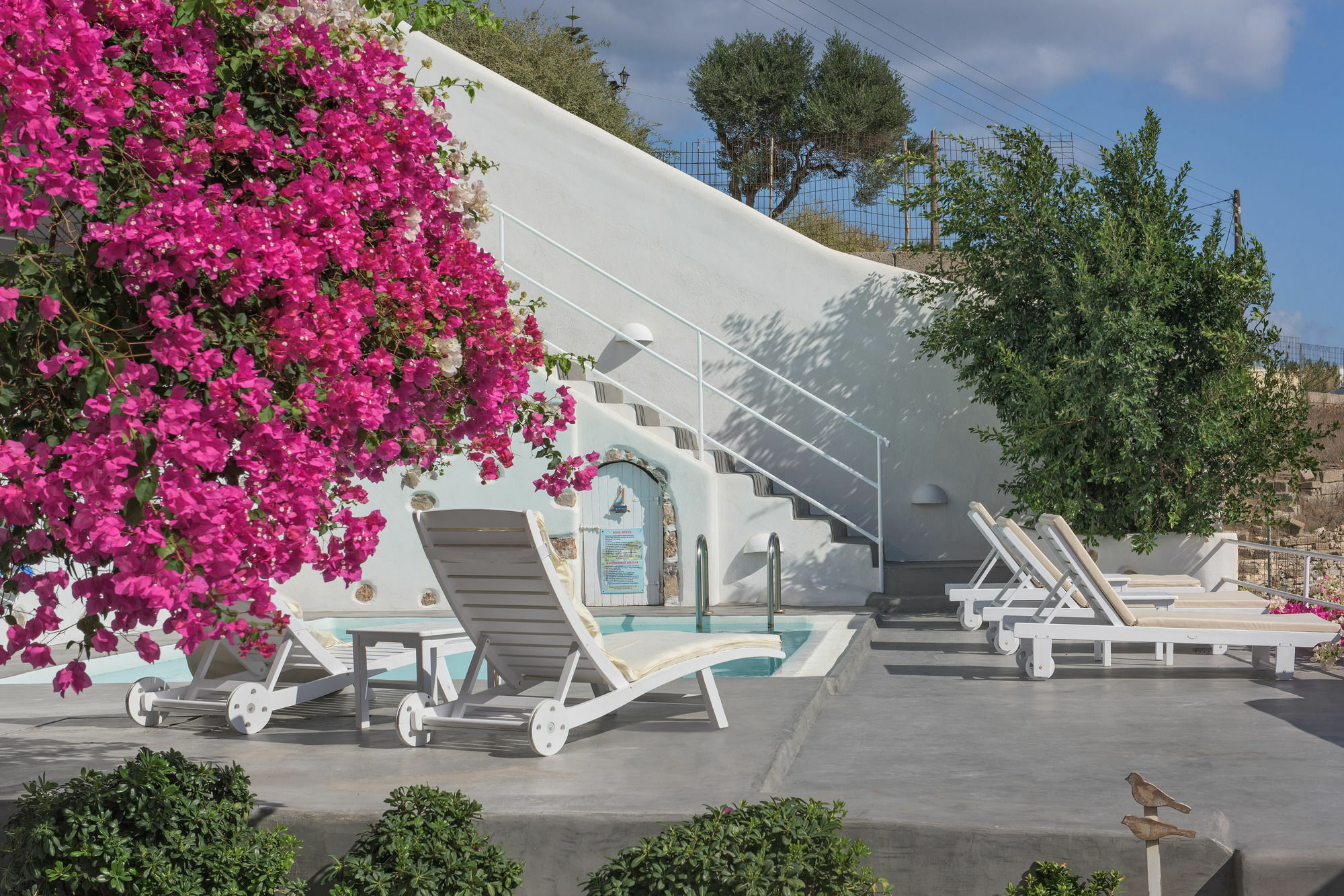 White Cave Private Villa Pyrgos Kallistis Exterior foto